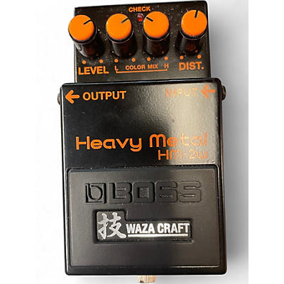 Used BOSS HM2W Heavy Metal Effect Pedal