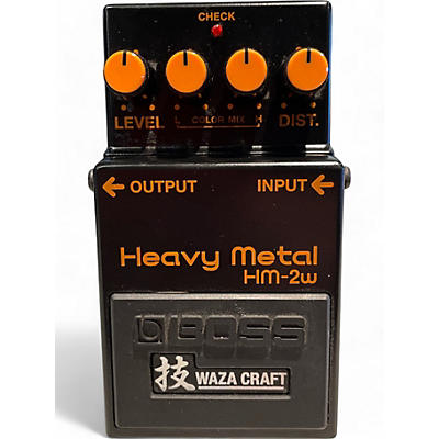 BOSS Used BOSS HM2W Heavy Metal Waza Craft Effect Pedal