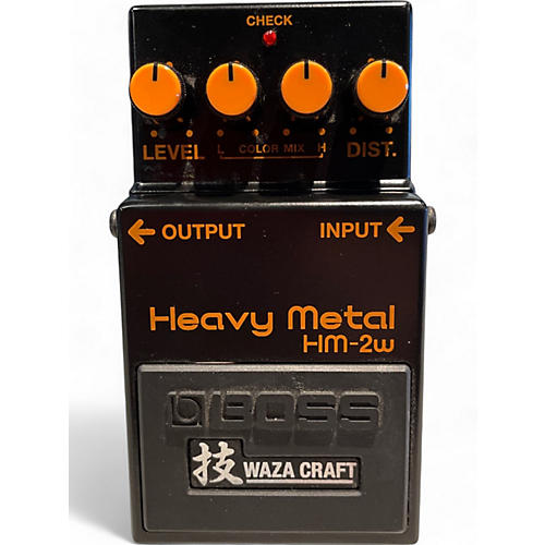 BOSS Used BOSS HM2W Heavy Metal Waza Craft Effect Pedal