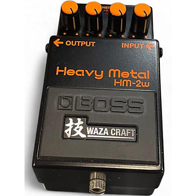 Used BOSS HM2W Heavy Metal Waza Craft Effect Pedal