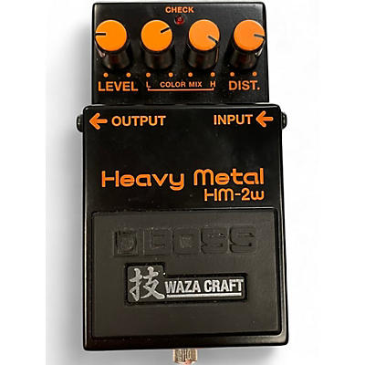 Used BOSS HM2W Heavy Metal Waza Craft Effect Pedal