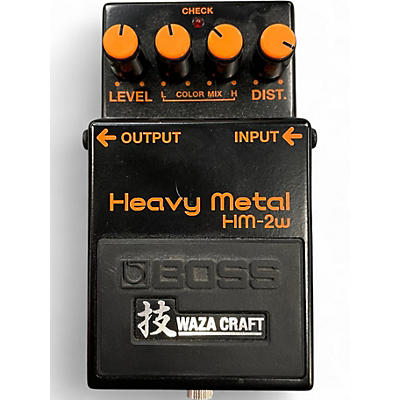 Used BOSS HM2W Heavy Metal Waza Craft Effect Pedal