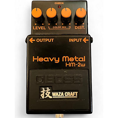 Used BOSS HM2W Heavy Metal Waza Effect Pedal