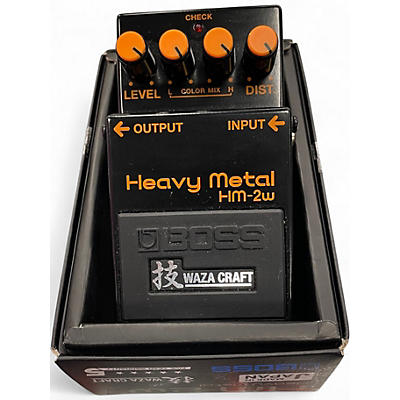 Used BOSS HM2W waza craft heavy metal Effect Pedal