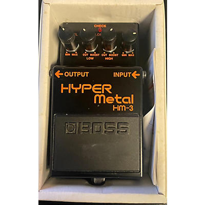 BOSS Used BOSS HM3 Hyper Metal Distortion Effect Pedal