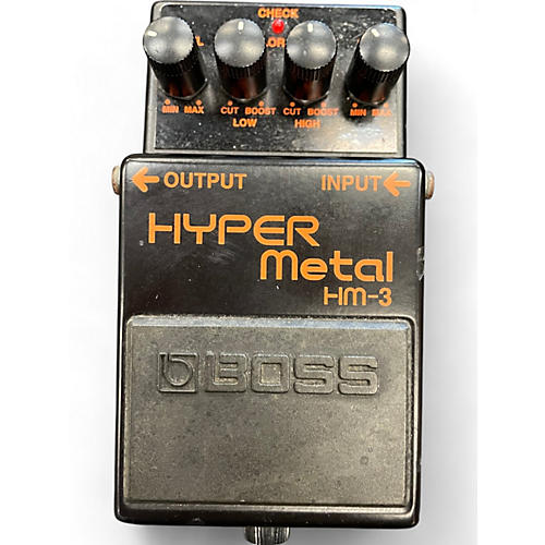 BOSS Used BOSS HM3 Hyper Metal Distortion Effect Pedal