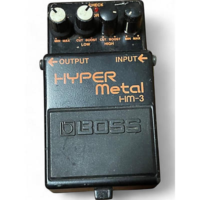 BOSS Used BOSS HM3 Hyper Metal Distortion Effect Pedal