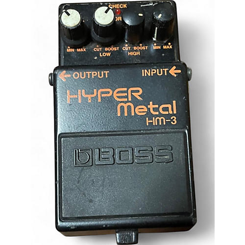 BOSS Used BOSS HM3 Hyper Metal Distortion Effect Pedal