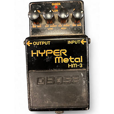 Used BOSS HM3 Hyper Metal Distortion Effect Pedal