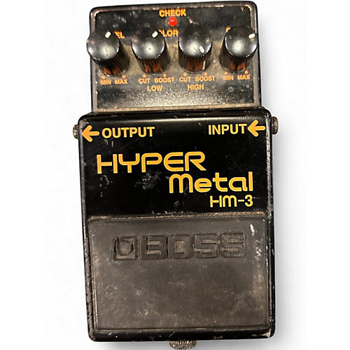 Used BOSS HM3 Hyper Metal Distortion Effect Pedal