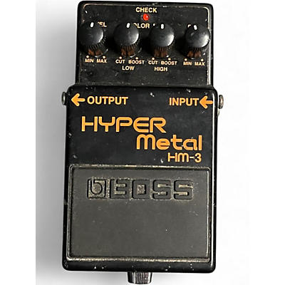 Used BOSS HM3 Hyper Metal Distortion Effect Pedal