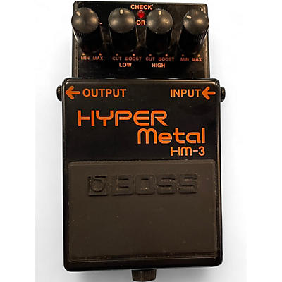 Used BOSS HM3 Hyper Metal Distortion Effect Pedal