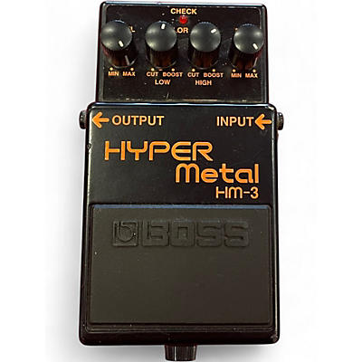 Used BOSS HM3 Hyper Metal Distortion Effect Pedal