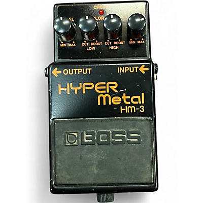 Used BOSS HM3 Hyper Metal Distortion Effect Pedal