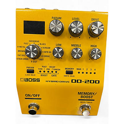 Used BOSS HYBRID DRIVE OD-200 Effect Pedal