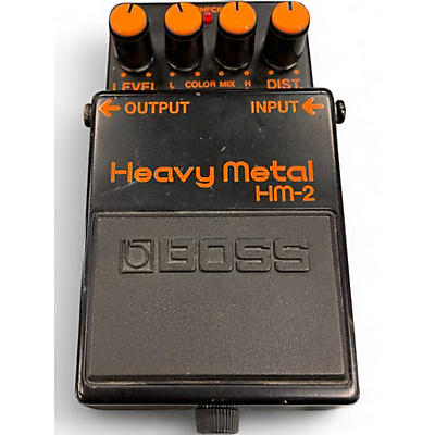 Used BOSS Heavy  Metal Black Label Effect Pedal