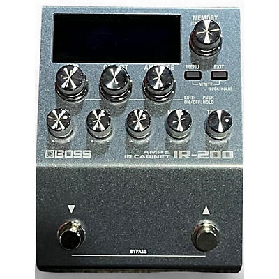 Used BOSS IR-200 Amp and Cabinet Processor Pedal