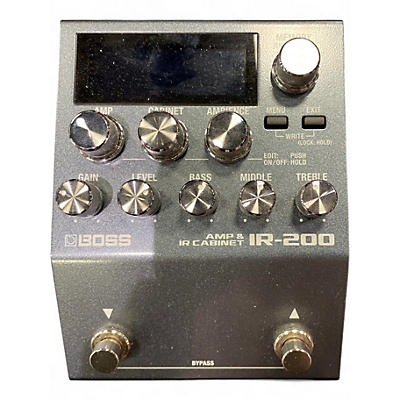 Used BOSS IR-200 Guitar Preamp
