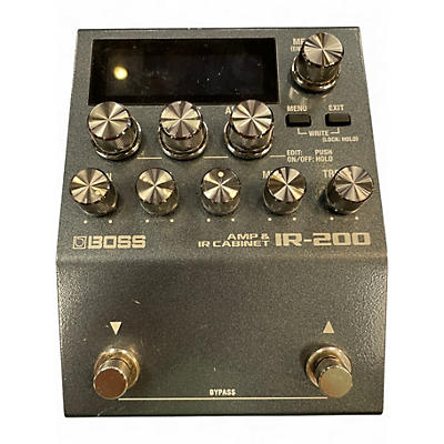 Used BOSS IR 200 Pedal