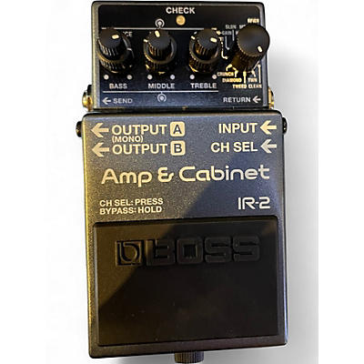 Used BOSS IR2 Amp & Cabinet Pedal
