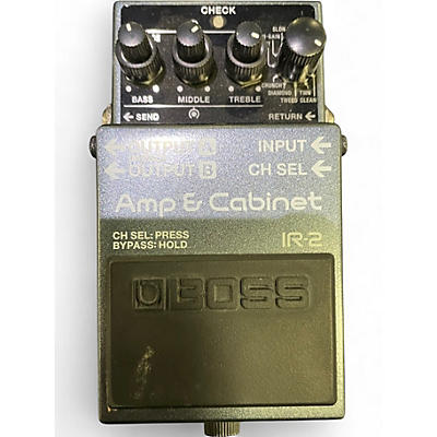 Used BOSS IR2 Amp & Cabinet Pedal