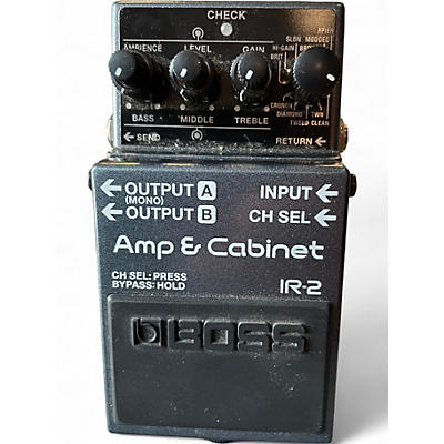 Used BOSS IR2 Amp & Cabinet Pedal