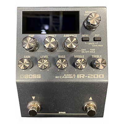 Used BOSS IR200 Guitar Preamp