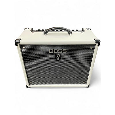 Used BOSS KATANA 50 MKII WHITE Guitar Combo Amp