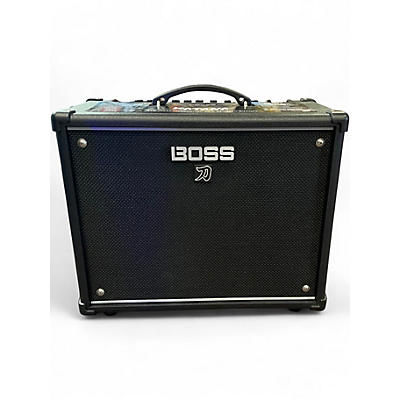 Used BOSS KATANA KTN 50 3 Guitar Combo Amp