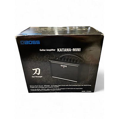 Used BOSS KTN-MINI Katana Mini Battery Powered Amp