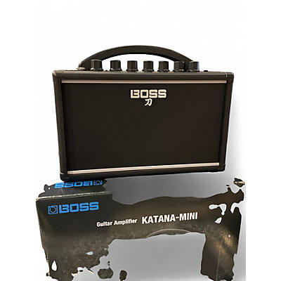 Used BOSS KTN-MINI Katana Mini Battery Powered Amp