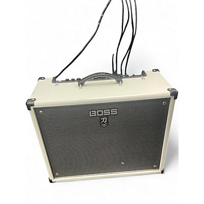 Used BOSS Katana 100 100W 1X12 White Guitar Combo Amp