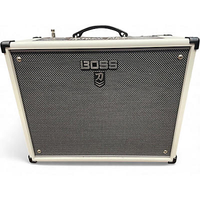 Used BOSS Katana 100 100W 1X12 white Guitar Combo Amp