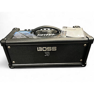Used BOSS Katana KTN--HEAD 3 Solid State Guitar Amp Head