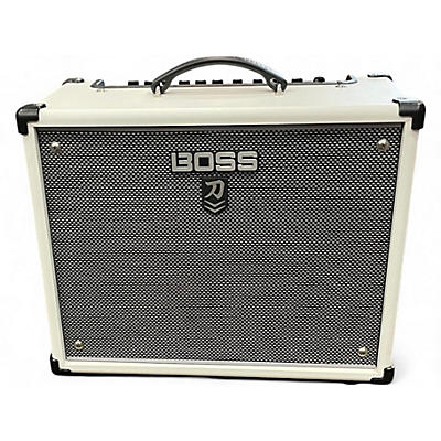 Used BOSS Katana KTN50 50W 1X12 white version  Guitar Combo Amp