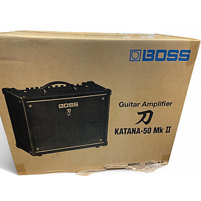 Used BOSS Katana KTN50 MKII 50W 1X12 Guitar Combo Amp