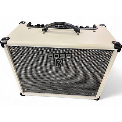 Used BOSS Katana KTN50 White 50W 1X12 Guitar Combo Amp