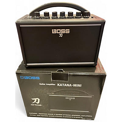Used BOSS Katana Mini Battery Powered Amp