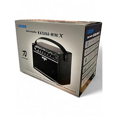 Used BOSS Katana-Mini X 10W 1x5 Battery Powered Amp