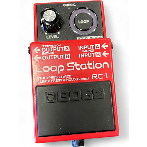 Used BOSS LOOP STATION RC-1 Pedal