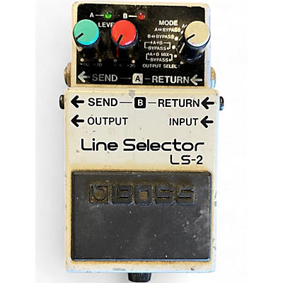 Used BOSS LS2 Line Selector Pedal