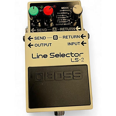 Used BOSS LS2 Line Selector Pedal