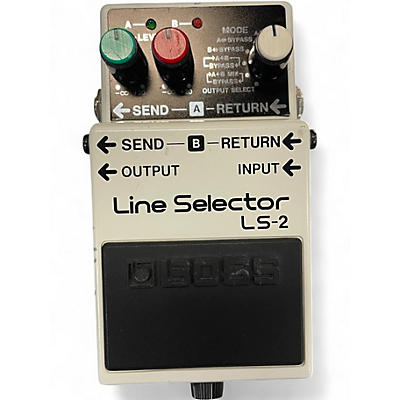 Used BOSS LS2 Line Selector Pedal