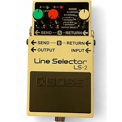 Used BOSS LS2 Line Selector Pedal