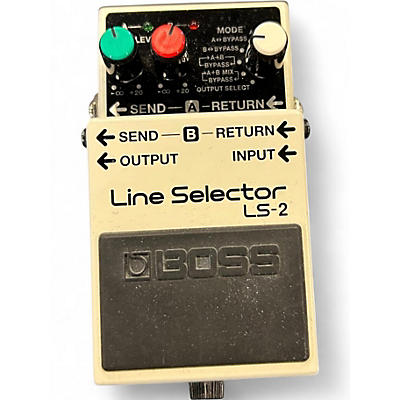 Used BOSS LS2 Line Selector Pedal