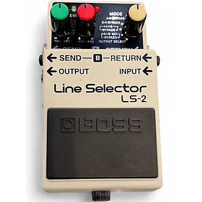 Used BOSS LS2 Line Selector Pedal