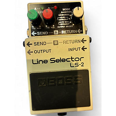 Used BOSS LS2 Line Selector Pedal