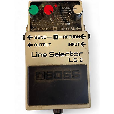 Used BOSS LS2 Line Selector Pedal