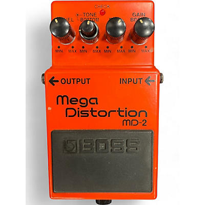 Used BOSS MD2 Mega Distortion Effect Pedal