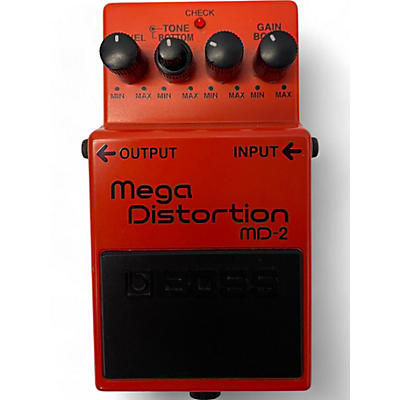 Used BOSS MD2 Mega Distortion Effect Pedal